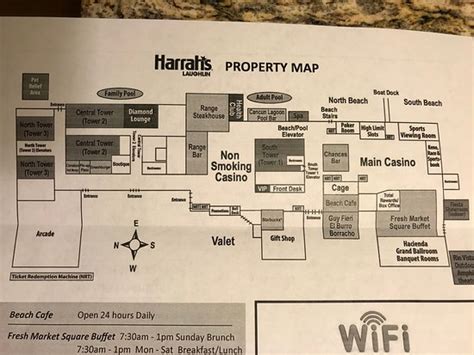 Harrahs Laughlin Casino Map