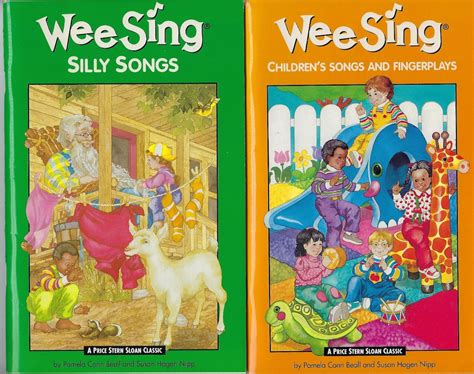 Wee Sing Set of 2 Books: Silly Songs 1982 and Children's Song and ...