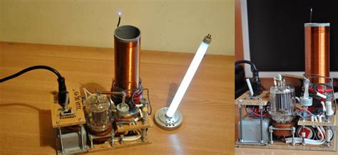 Tesla Coil Uses Vintage Tube | Hackaday