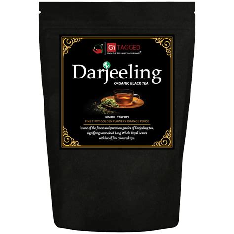 Premium Darjeeling Tea Black leaf Whole online | GiTAGGED