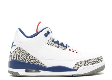 Air Jordan 3 Retro OG "True Blue" White/Fire Red 2016 | SBD