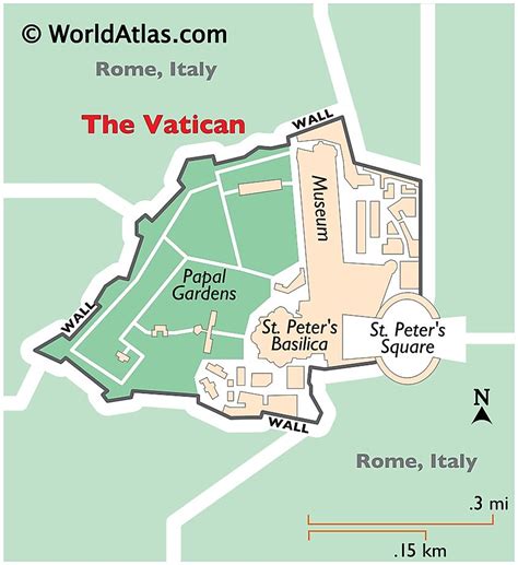 Vatican Maps & Facts - World Atlas