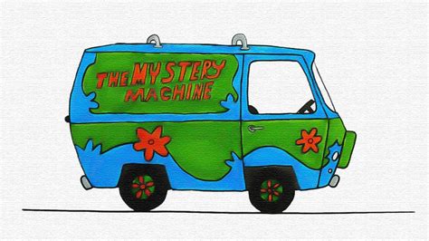 How To Draw Scooby Doo Van? Update - Achievetampabay.org