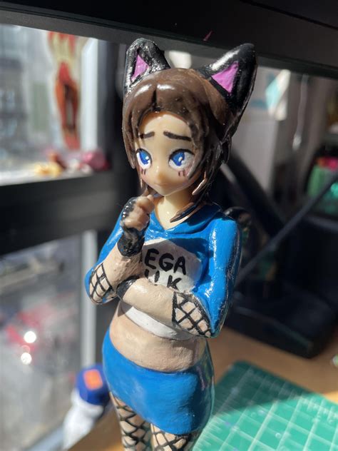 catboy jerma anime figure custom : r/jerma985