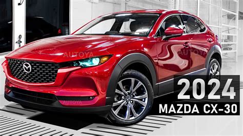 New Mazda CX-30 2024 Refresh - FIRST LOOK: Exterior Facelift & Interior ...