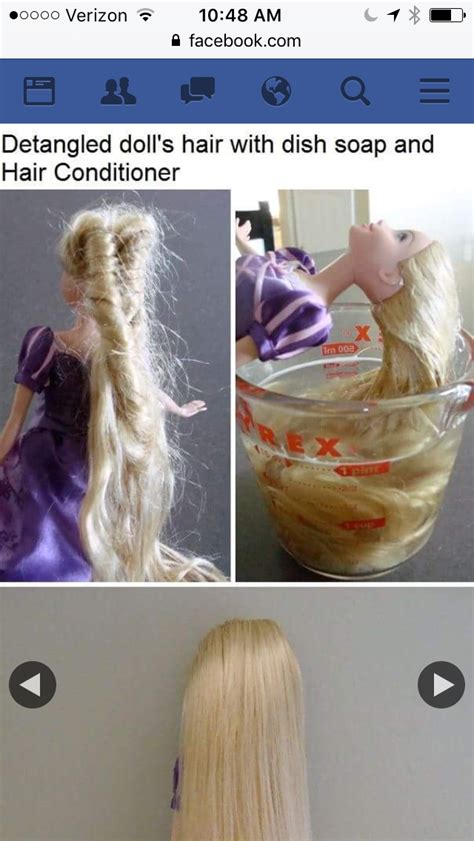 Barbie Hair, Doll Hair, Household Hacks, Cleaning Hacks, Dad Hacks ...