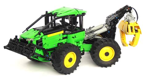 Lego Technic John Deere 648L Skidder | The Lego Car Blog