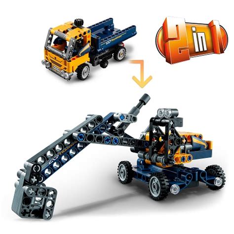 LEGO 42147 Dump Truck | 5702017400075 | BRICKshop - LEGO en DUPLO ...