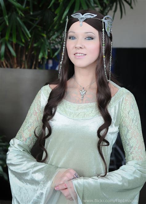 Arwen Cosplay by glitzygeekgirl on deviantART | Elven dress, Hobbit ...