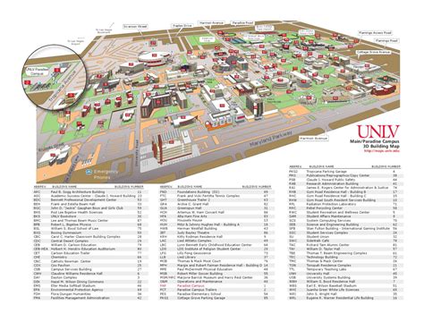 Unlv Campus Map Pdf – Interactive Map