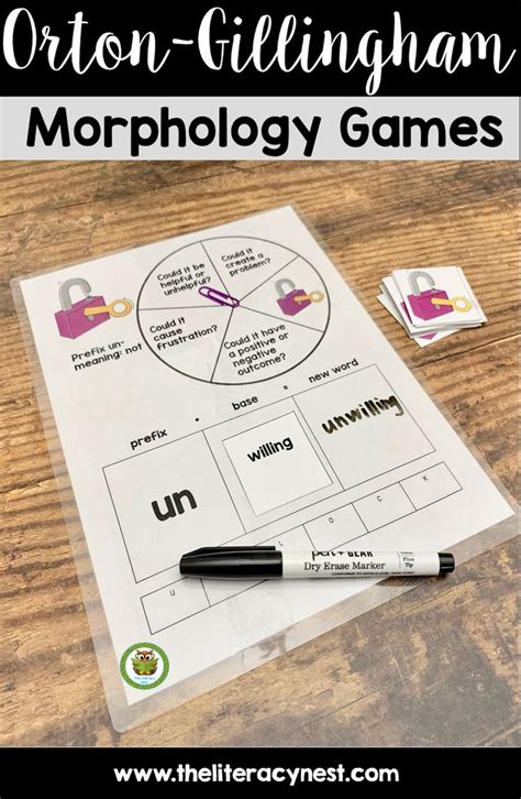 Morphology Activities Games Bundle for Orton-Gillingham Lessons | Orton ...