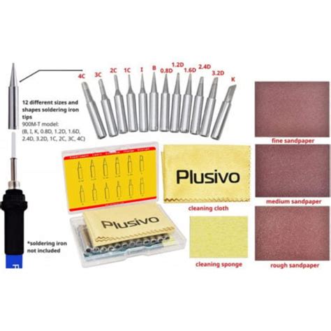 Soldering Tips Kit (12 pcs) buy online at Low Price in India ...