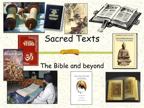 PPT - Sacred Texts PowerPoint Presentation - ID:1248089