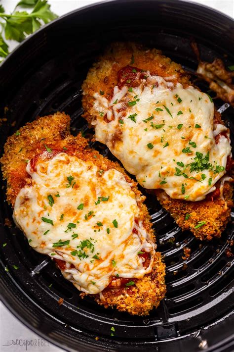 Air Fryer Chicken Parmesan - The Recipe Rebel