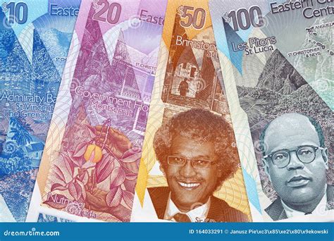 Eastern Caribbean Dollar a Background Stock Image - Image of money ...