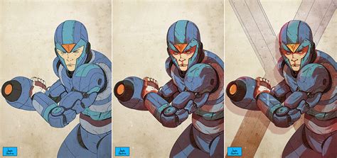 Mega Man X - Fan Art | Behance