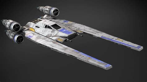 Star Wars U-Wing 3D Model by SQUIR