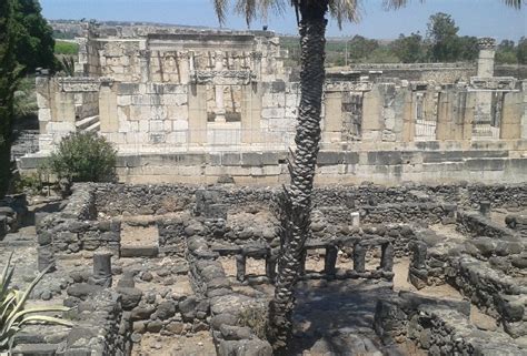 CAPERNAUM, ISRAEL - Peter's House, Synagogue, Ruins (Photos)