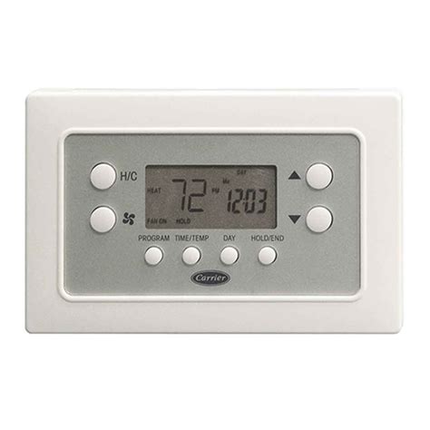 Carrier Programmable Thermostat Installation Manual