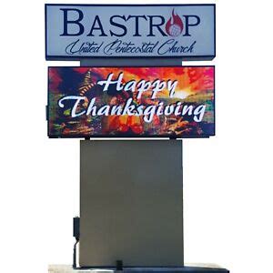 Programmierbare 3'x6' Outdoor Full Color LED Schild mit WiFi Control ...