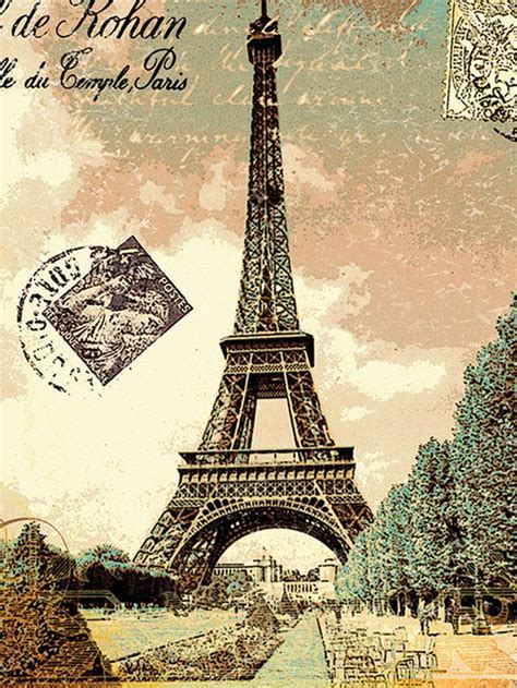 Vintage Paris Wallpaper | Eiffel tower, Paris wallpaper, Vintage paris