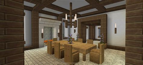 Dining room. : Minecraft