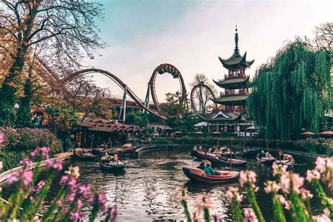 Tivoli Gardens and Amusement Park in Copenhagen