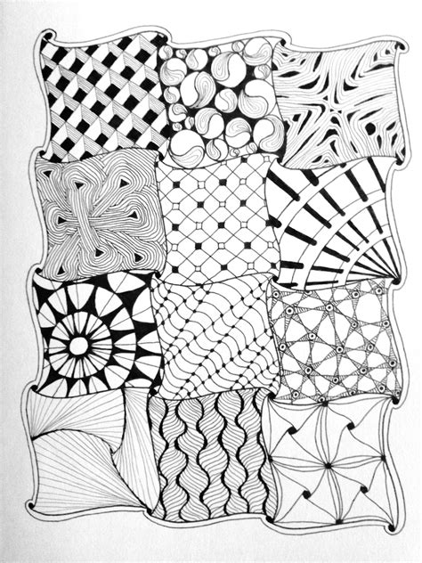 20+ New For Drawing Easy Zentangle Patterns Mandala Drawing Easy ...