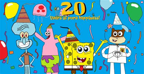 SpongeBob 20th Anniversary by Joeyinsully on DeviantArt