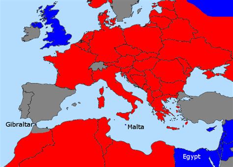 Axis And Allies Map Europe - Gabbey Christalle