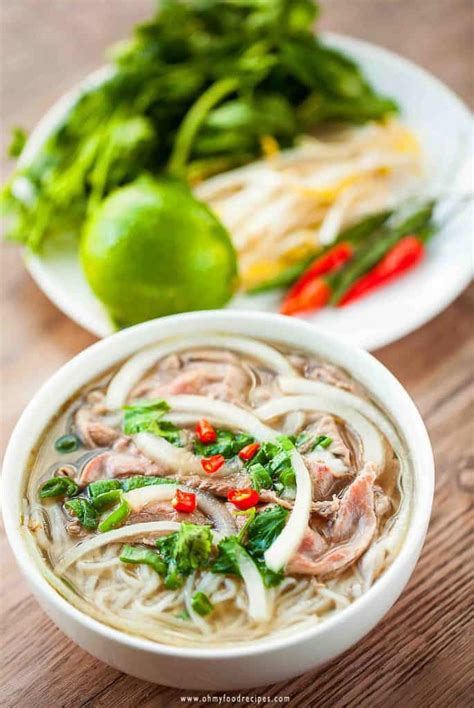 Pho Vietnamese Noodle Soup | Oh My Food Recipes