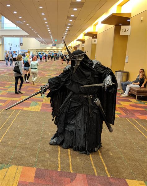 [Self]LOTR Witch King of Angmar at Indiana Comicon #cosplay http://bit ...