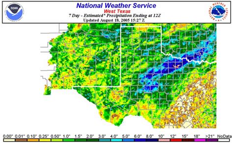 NWS Lubbock, TX Local Weather Events: 2005