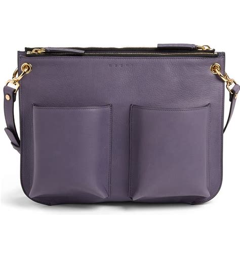 Marni 'Bandoleer' Leather Crossbody Bag | Nordstrom