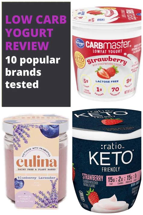 Low-Carb Yogurt Review: 10 Popular Brands Tested - Diabetes Strong