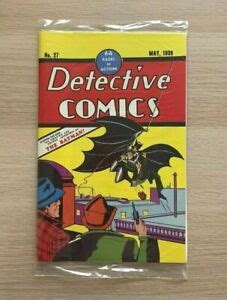 Detective Comics No.27 Special Edition Reprint 1st Batman Facsimile ...