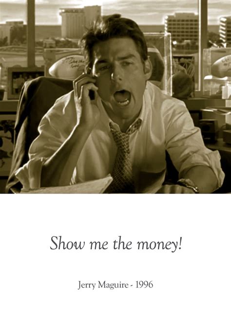 Jerry Maguire Movie Poster 'show Me the Money' - Etsy