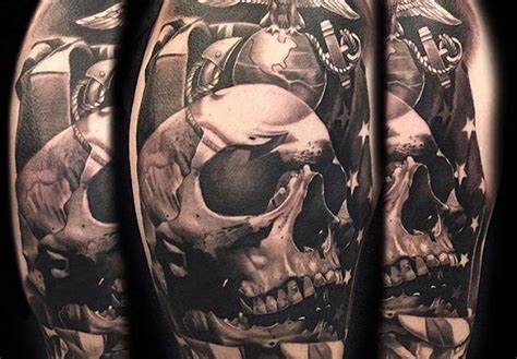 36 best American Flag Skull Tattoo images on Pinterest | Skull tattoos ...