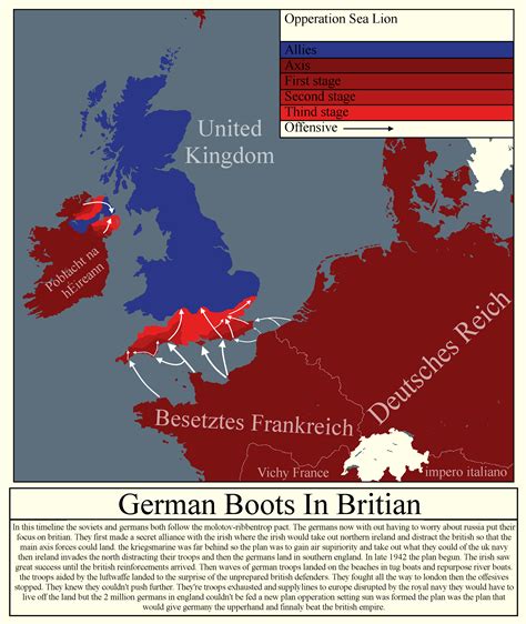 Operation Sea Lion, the history and map of the plan : r/imaginarymaps