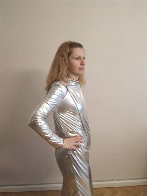 Lost in Space Cosplay Jumpsuit Space Costume Silver Overall - Etsy Israel