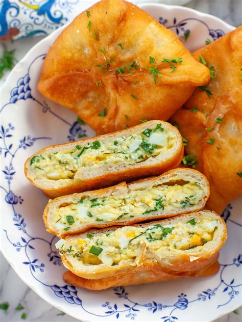 Cheesy Egg & Cheese Piroshki Recipe - Tatyanas Everyday Food