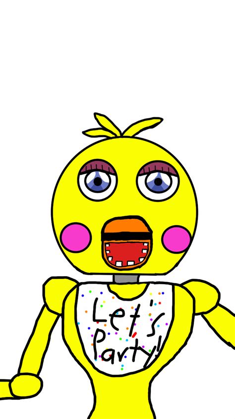 Toy Chica Headshot by Skullplode on DeviantArt