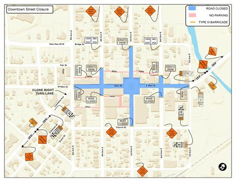 Map of Main Street Festival and Special Events - Williamson Source