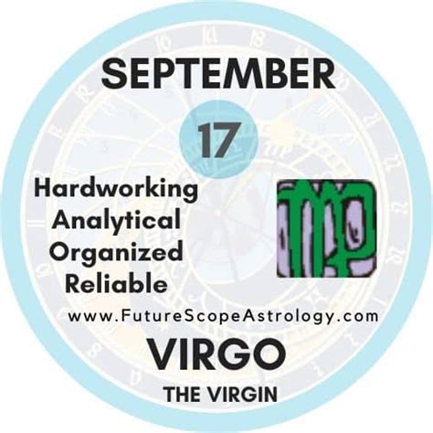 September 17 Zodiac (Virgo) Birthday: Personality, Zodiac Sign ...