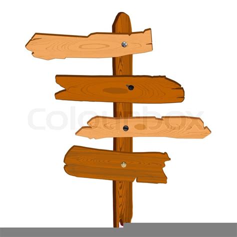 Free Clipart Of Wooden Signpost | Free Images at Clker.com - vector ...