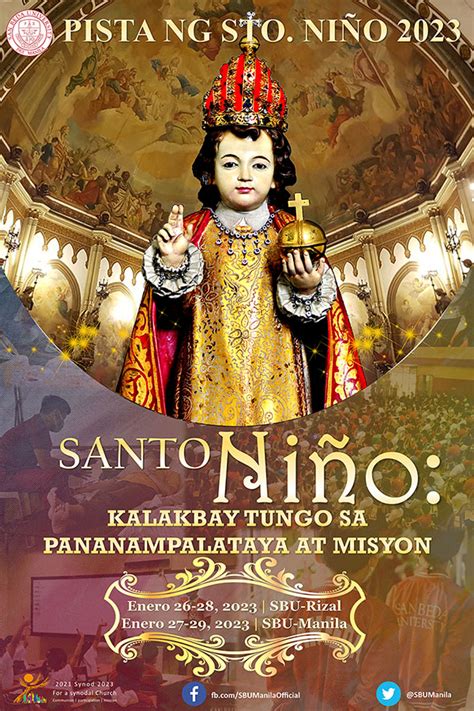 Pista ng Sto. Niño sa San Beda 2023 - SAN BEDA UNIVERSITY