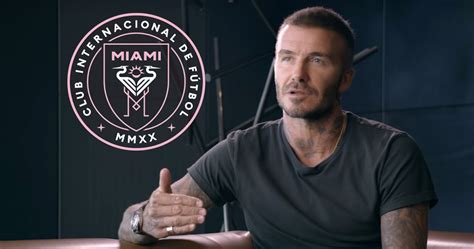 david beckham discusses the design behind inter miami CF