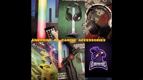 Unboxing my gaming accessories | Gaming Haul | Vlog | - YouTube