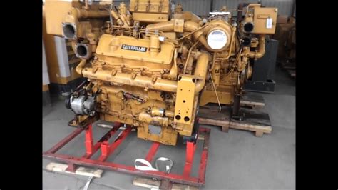 Caterpillar 3408 Marine Engine - YouTube