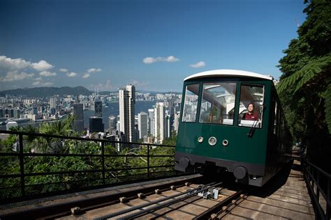 Iconic Hong Kong Peak Tram Ascends the Peak Again after Makeover ...